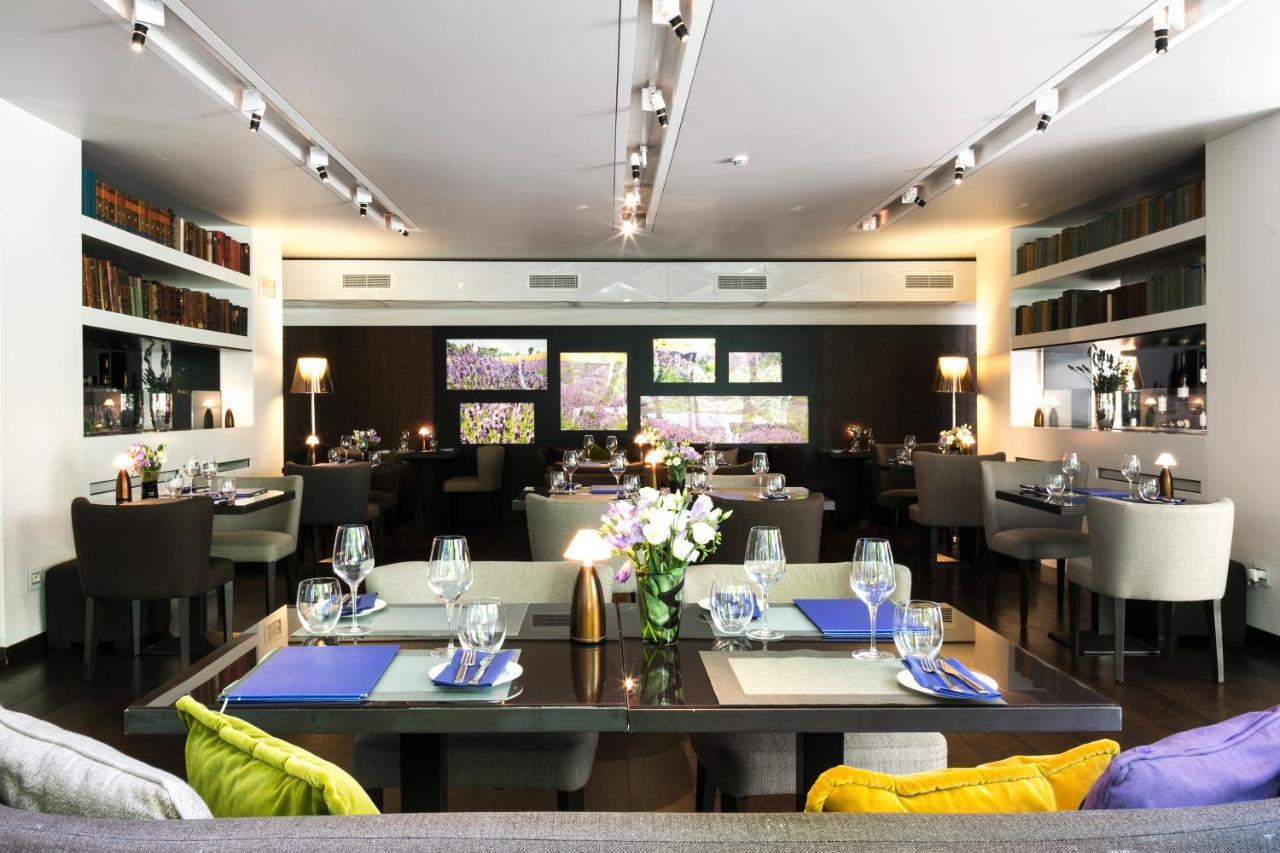 มัญญา ปาร์ โลเตล อา ปาร์ฟูม Hotel มิลาน ภายนอก รูปภาพ Restaurant "Le Cèdre"
